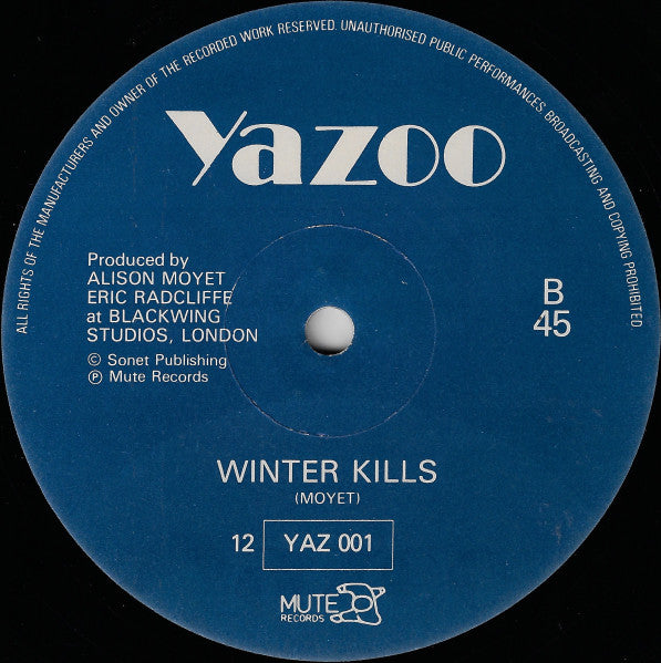 Yazoo – Don't Go (Re-Mixes) (VG+) BOX16