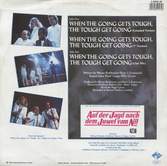Billy Ocean – When The Going Gets Tough, The Tough Get Going (VG+) BOX6