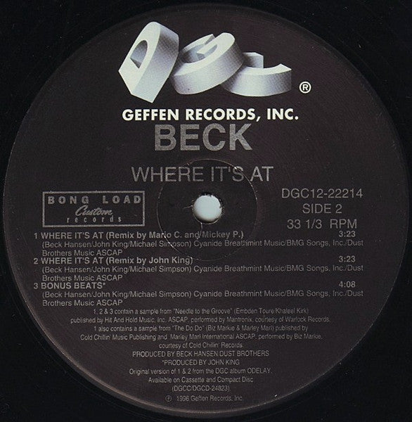 Beck – Where It's At + Remixes (NM) BOX9