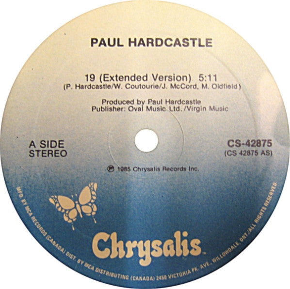 Paul Hardcastle – 19 (NM, FUNDA VG+) BOX36