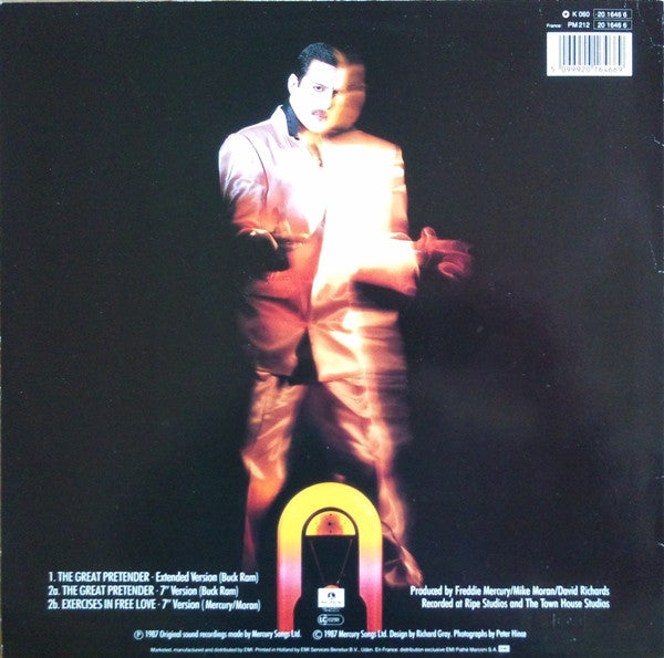 Freddie Mercury – The Great Pretender (NM, FUNDA VG+) BOX12