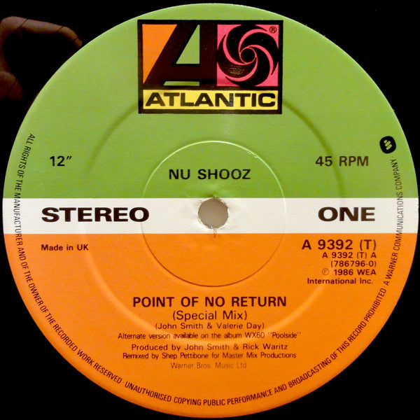 Nu Shooz – Point Of No Return (EX) BOX16