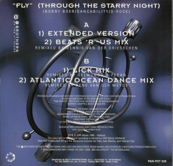 2 Brothers On The 4th Floor – Fly (Through The Starry Night) (NM, FUNDA VG+) BOX24
