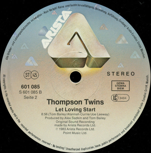 Thompson Twins – Hold Me Now (NM,FUNDA VG+) BOX6