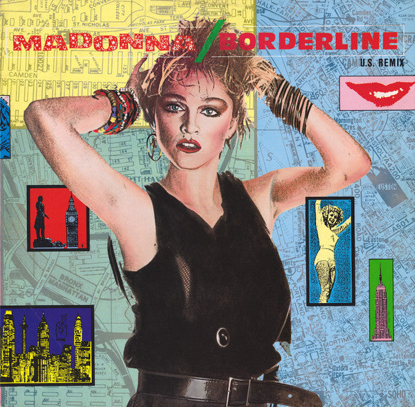 Madonna – Borderline (U.S. Remix) (EX, FUNDA NM) BOX23