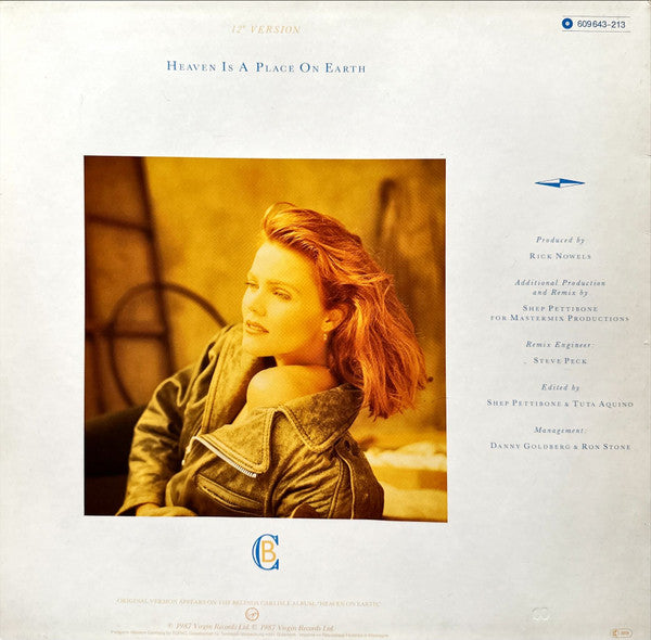 Belinda Carlisle – Heaven Is A Place On Earth (NM) BOX14