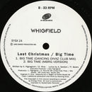 Whigfield – Last Christmas (Dance Remixes) / Big Time (Dancing Divaz & MBRG Remixes) (NM, FUNDA VG+) BOX1