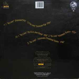 2 Unlimited ‎– No Limit (EX,NM) BOX15