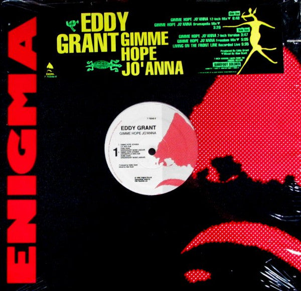 Eddy Grant ‎– Gimme Hope Jo'anna (Mint, Sellado de época) BOX3