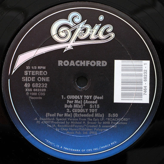Roachford ‎– Cuddly Toy (Feel For Me) (EX) BOX7