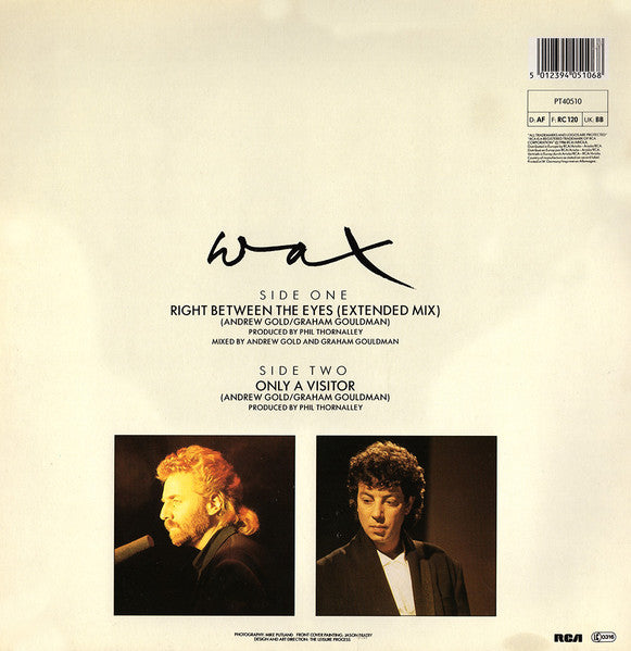Wax – Right Between The Eyes (Extended Mix) (VG+, FUNDA NM) BOX21