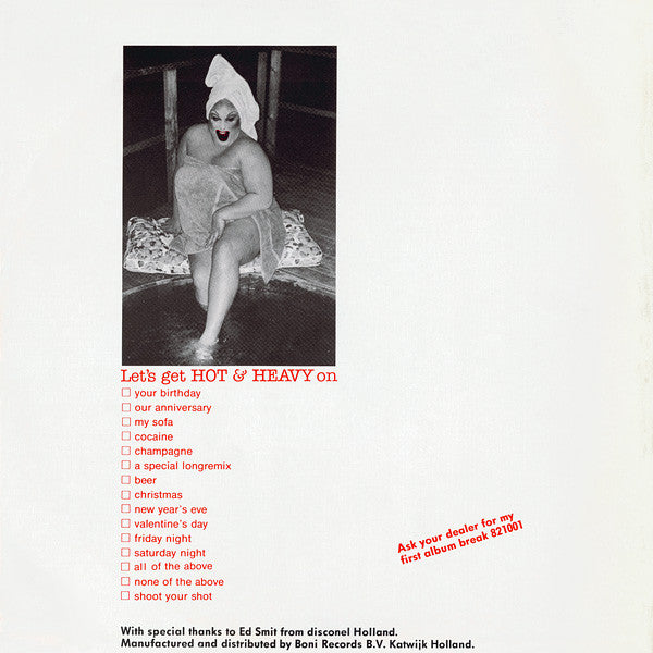 Divine – Shoot Your Shot (NM, FUNDA VG+) BOX1