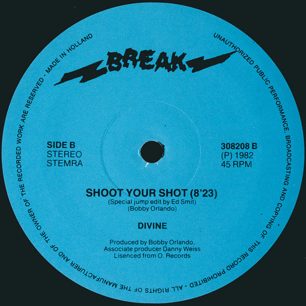 Divine – Shoot Your Shot (NM, FUNDA VG+) BOX1