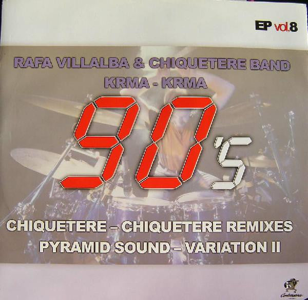 Rafa Villalba & Chiquetere Band / Krma ‎– 90's EP Vol. 8 (NM) BOX26
