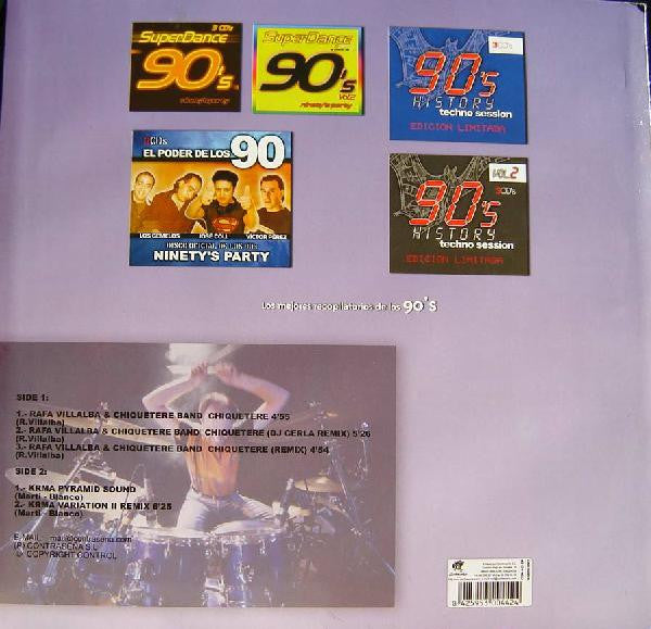 Rafa Villalba & Chiquetere Band / Krma ‎– 90's EP Vol. 8 (NM) BOX26