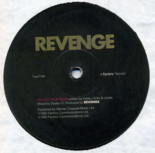 Revenge – I'm Not Your Slave + Amsterdam (VG+) BOXE1
