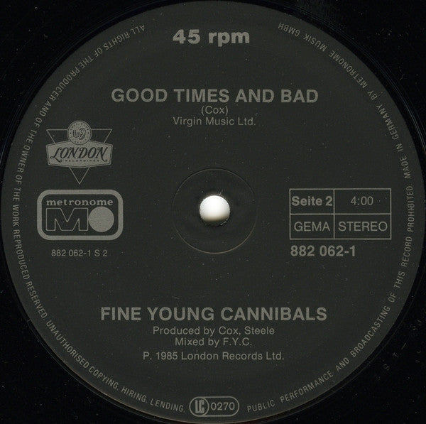 Fine Young Cannibals – Johnny Come Home (VG+) BOX8