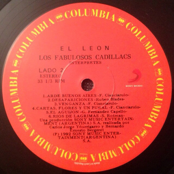 Los Fabulosos Cadillacs – El León (NUEVO, SELLADO) BOXV2