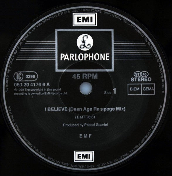 EMF – I Believe (EX, FUNDA VG+) BOX1