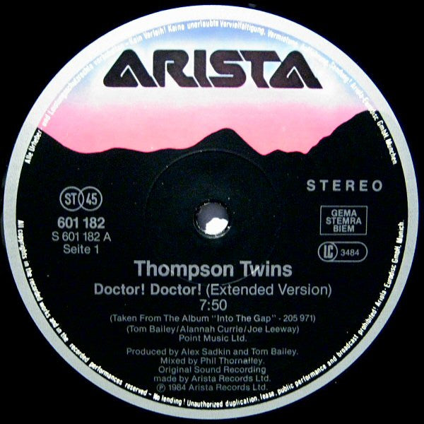 Thompson Twins – Doctor! Doctor! (NM) BOX22