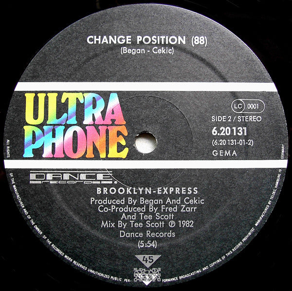 Brooklyn Express – (Spank) Sixty-Nine / Change Position 88 (NM, FUNDA VG+) BOX25