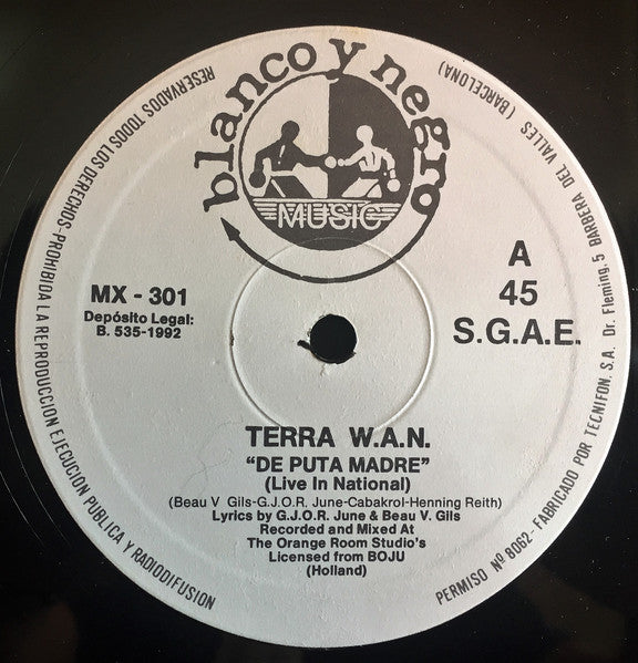 Terra W.A.N. – De Puta Madre (NM, FUNDA EX) BOX21