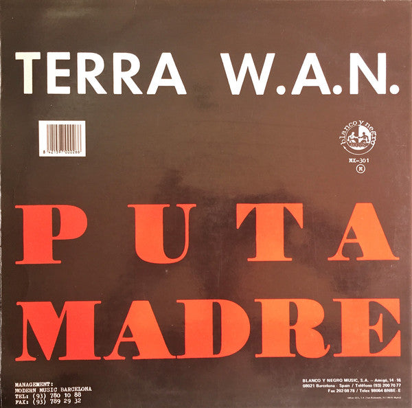 Terra W.A.N. – De Puta Madre (NM, FUNDA EX) BOX21