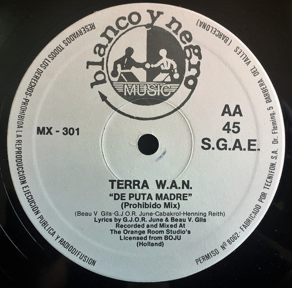 Terra W.A.N. – De Puta Madre (NM, FUNDA EX) BOX21