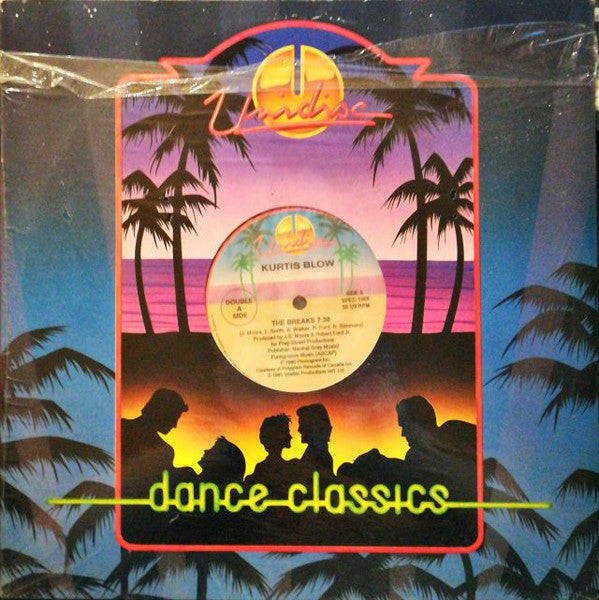 Kurtis Blow / Grandmaster Flash & The Furious Five – The Breaks / The Adventures Of Grandmaster Flash On The Wheels Of Steel (VG+) BOX27