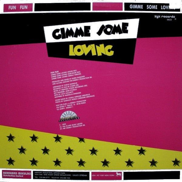 Fun Fun – Gimme Some Loving (EX, FUNDA VG+) BOX29