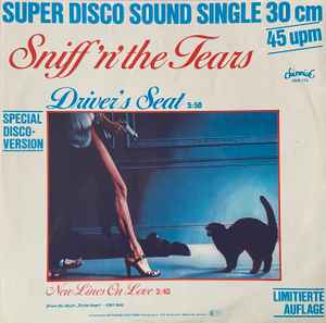 Sniff 'n' the Tears ‎– Driver's Seat (NM, FUNDA VG+) BOX26