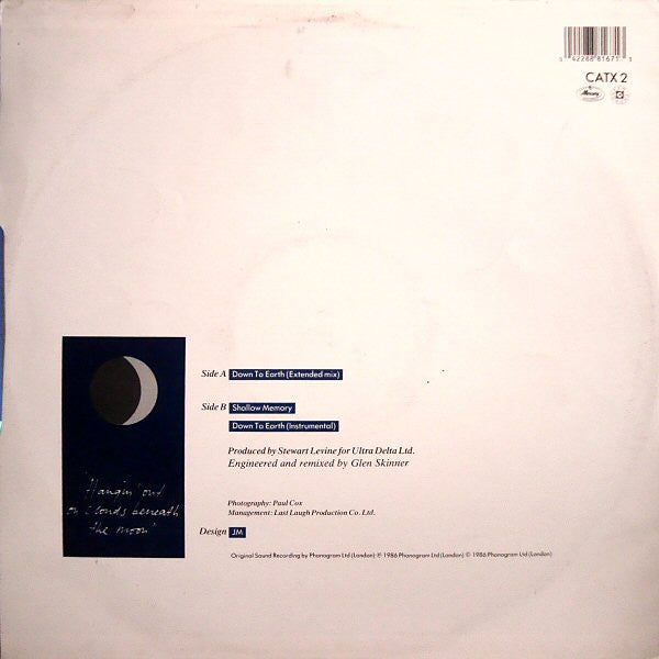 Curiosity Killed The Cat – Down To Earth (Extended Mix) (VG+) BOX8