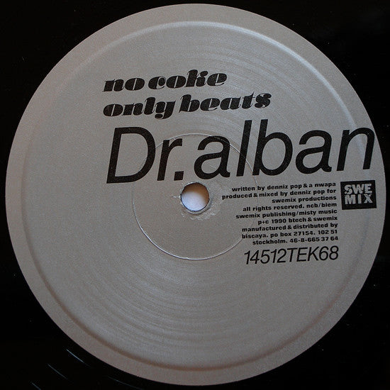 Dr. Alban – No Coke / Hello Afrika (NM)