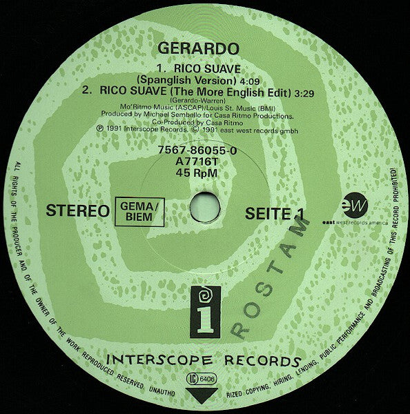 Gerardo – Rico Suave (VG+) BOX27