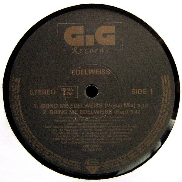 Edelweiss – Bring Me Edelweiss (US Remix) (NM) BOX27