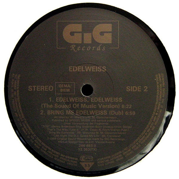 Edelweiss – Bring Me Edelweiss (US Remix) (NM) BOX27