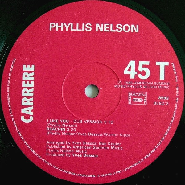 Phyllis Nelson – I Like You (VG+) BOX17