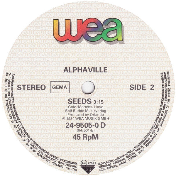 Alphaville – Big In Japan (VG+, GALLETA UN POCO SUCIA, SONIDO PERFECTO) BOX8