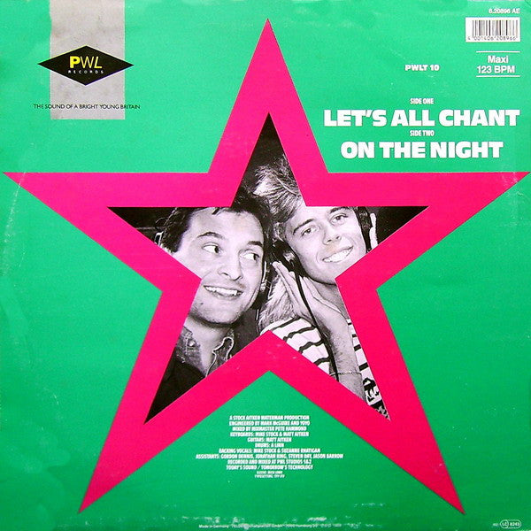 Pat & Mick – Let's All Chant (NM, FUNDA EX) BOX34