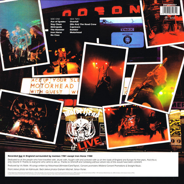 Motörhead – No Sleep 'til Hammersmith (NUEVO, SELLADO) BOXV5