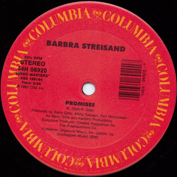 Barbra Streisand – The Main Event/Fight / Promises (NM), FUNDA EX BOXE2
