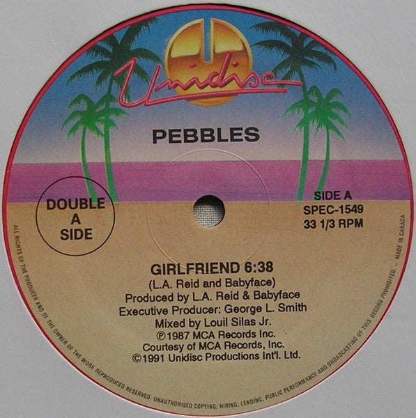 Pebbles / Rockwell – Girlfriend / Somebody's Watching Me (NM) BOX10