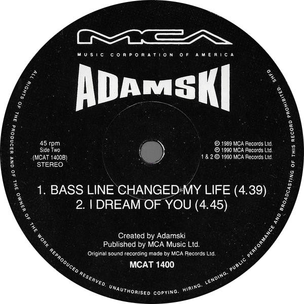Adamski – Killer (FUNDA GENERICA NM, ESTADO VG+) BOX17