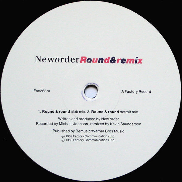 Neworder – Round&remix (VG+) BOX6