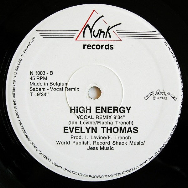 Evelyn Thomas – High-Energy  (VG+) BOX3
