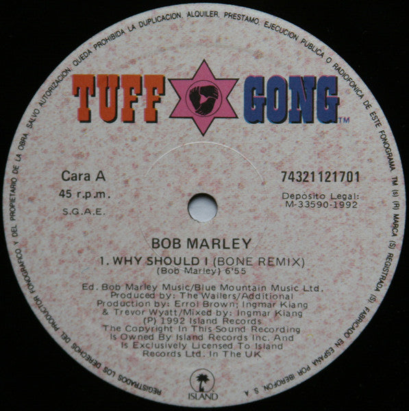 Bob Marley – Why Should I / Exodus (NM) BOX1