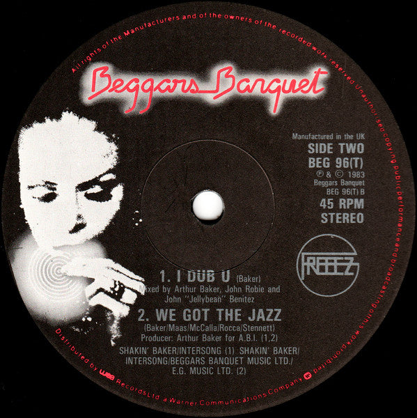 Freeez – I.O.U. (Megamix) (VG+, FUNDA GENÉRICA NEGRA) BOX18