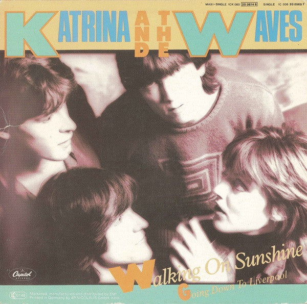 Katrina And The Waves – Walking On Sunshine (Extended Mix) (NM, FUNDA VG+) BOX30