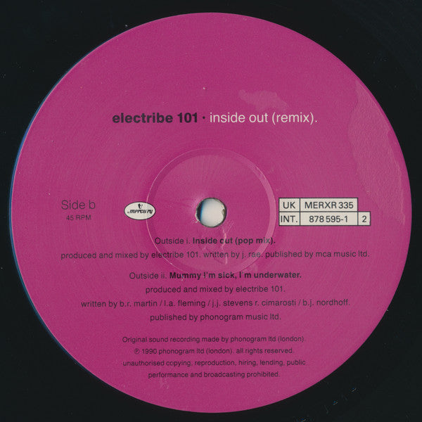 Electribe 101 – Inside Out (Remix) (EX) BOXE1