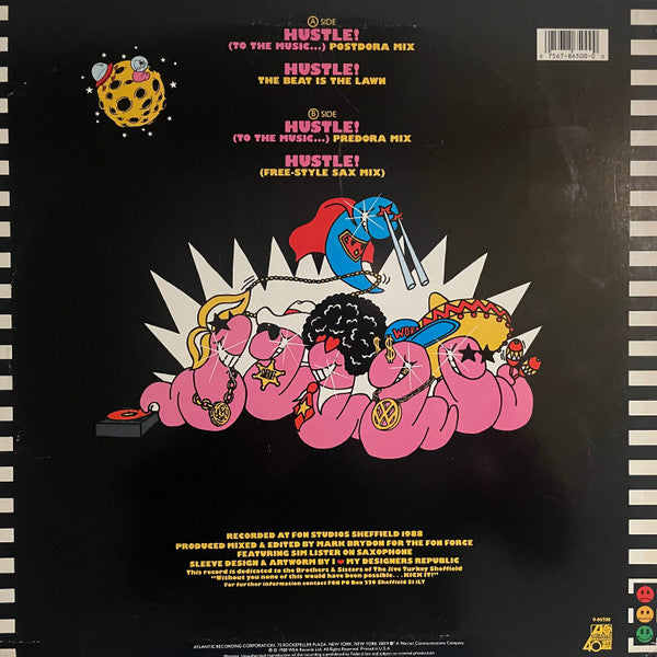 The Funky Worm – Hustle! (To The Music...) (NM) Box32